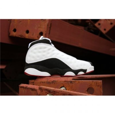 Nike Air Jordan 13 Retro Beyaz / Siyah / Kırmızı Basketbol Ayakkabısı Türkiye - 2H8B9GGM